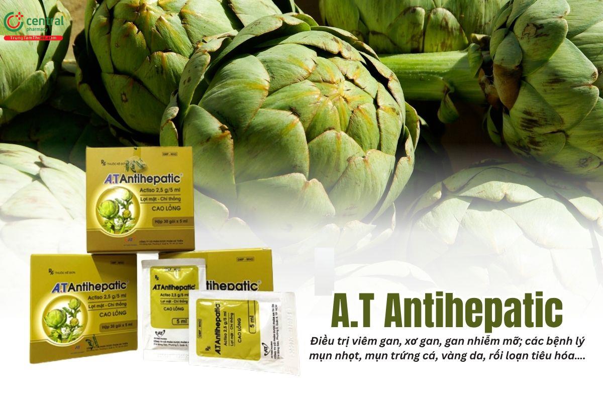 Thuốc A.T Antihepatic có tác dụng gì?