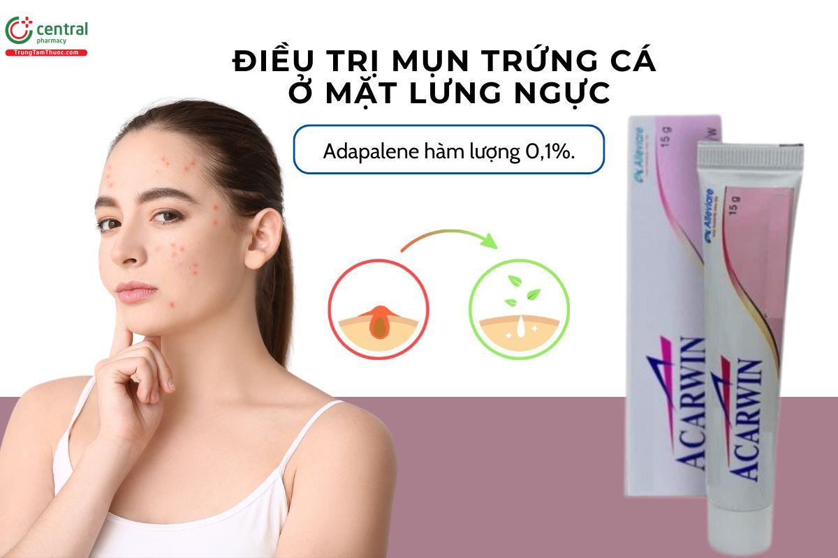 Chỉ định của Thuốc Acarwin