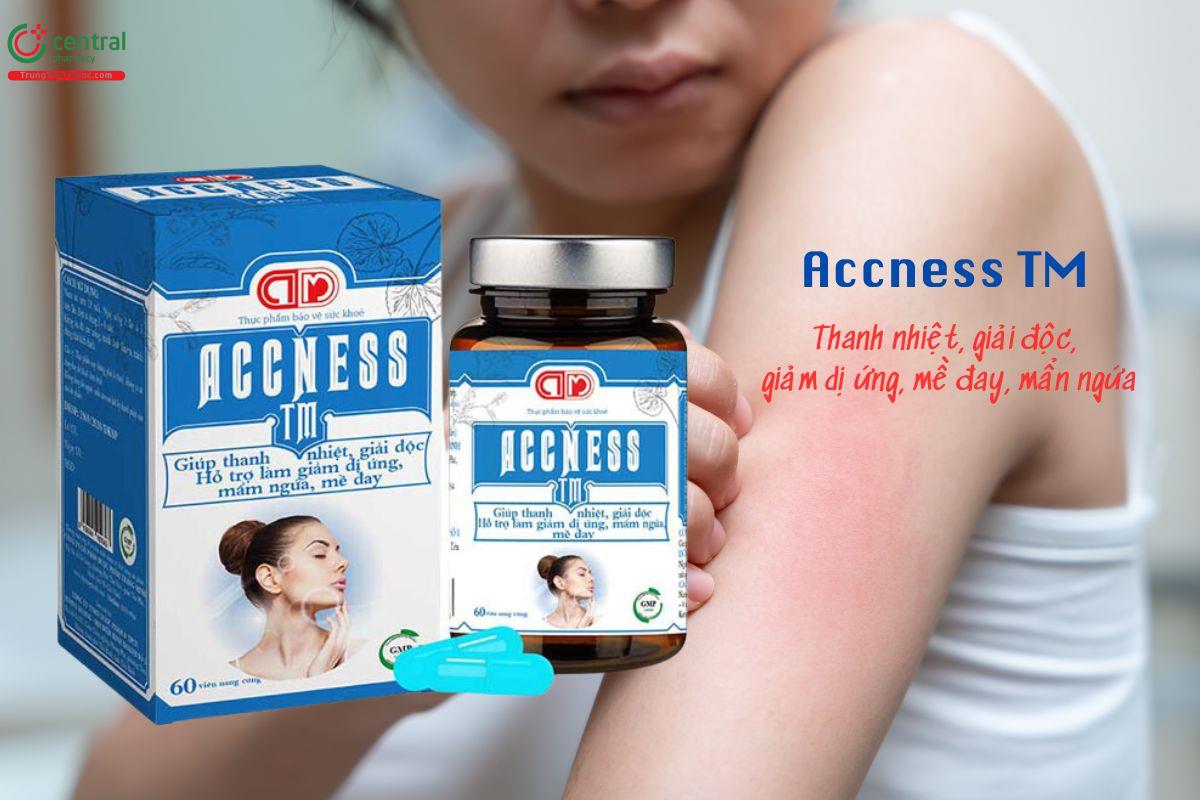 Accness TM - Thanh nhiệt, giải độc, giảm dị ứng, mẩn ngứa