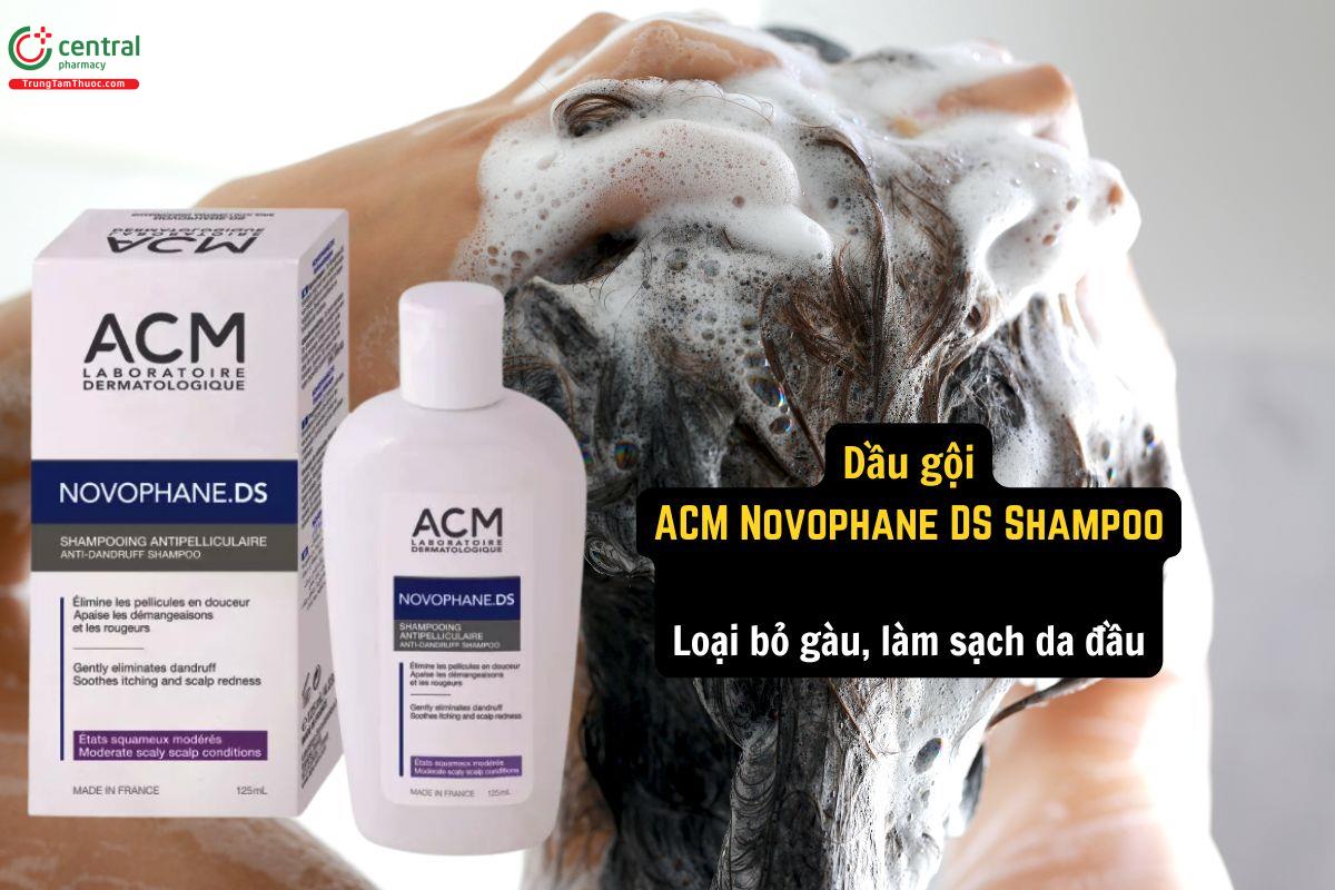 Dầu gội ACM Novophane DS Shampoo - Loại bỏ gàu, làm sạch da đầu