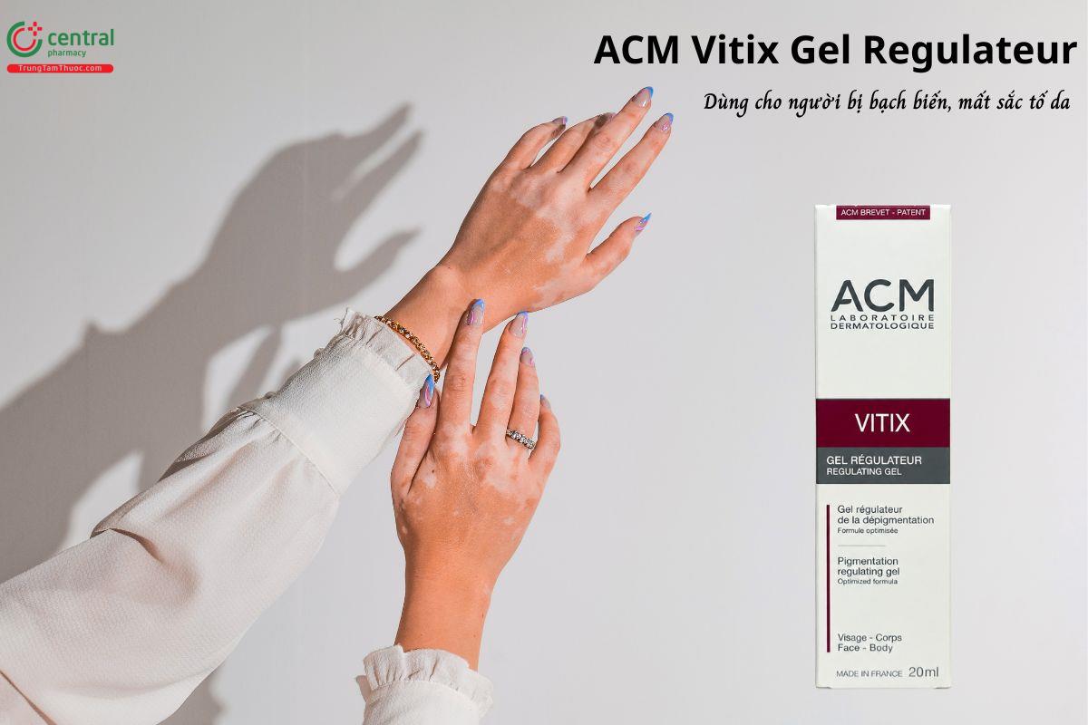 ACM Vitix Gel Regulateur 20ml hỗ trợ điều trị bạch biến của Pháp