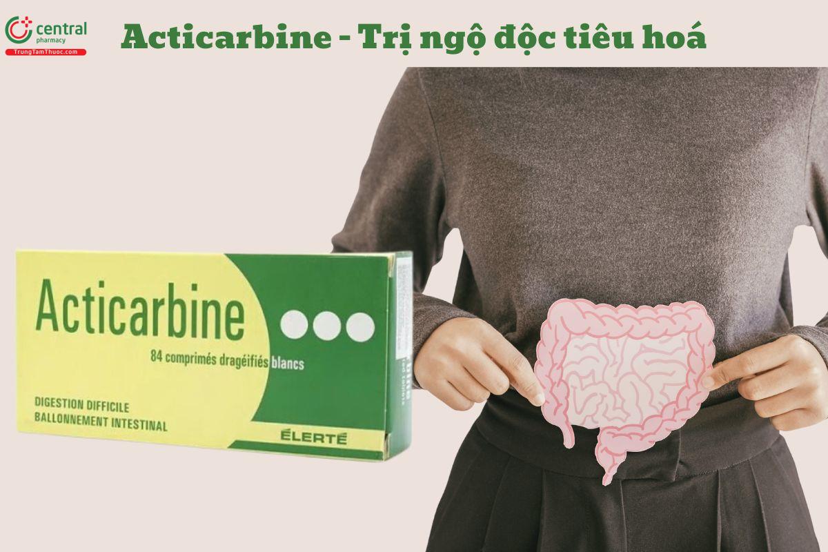 Chỉ định của thuốc Acticarbine