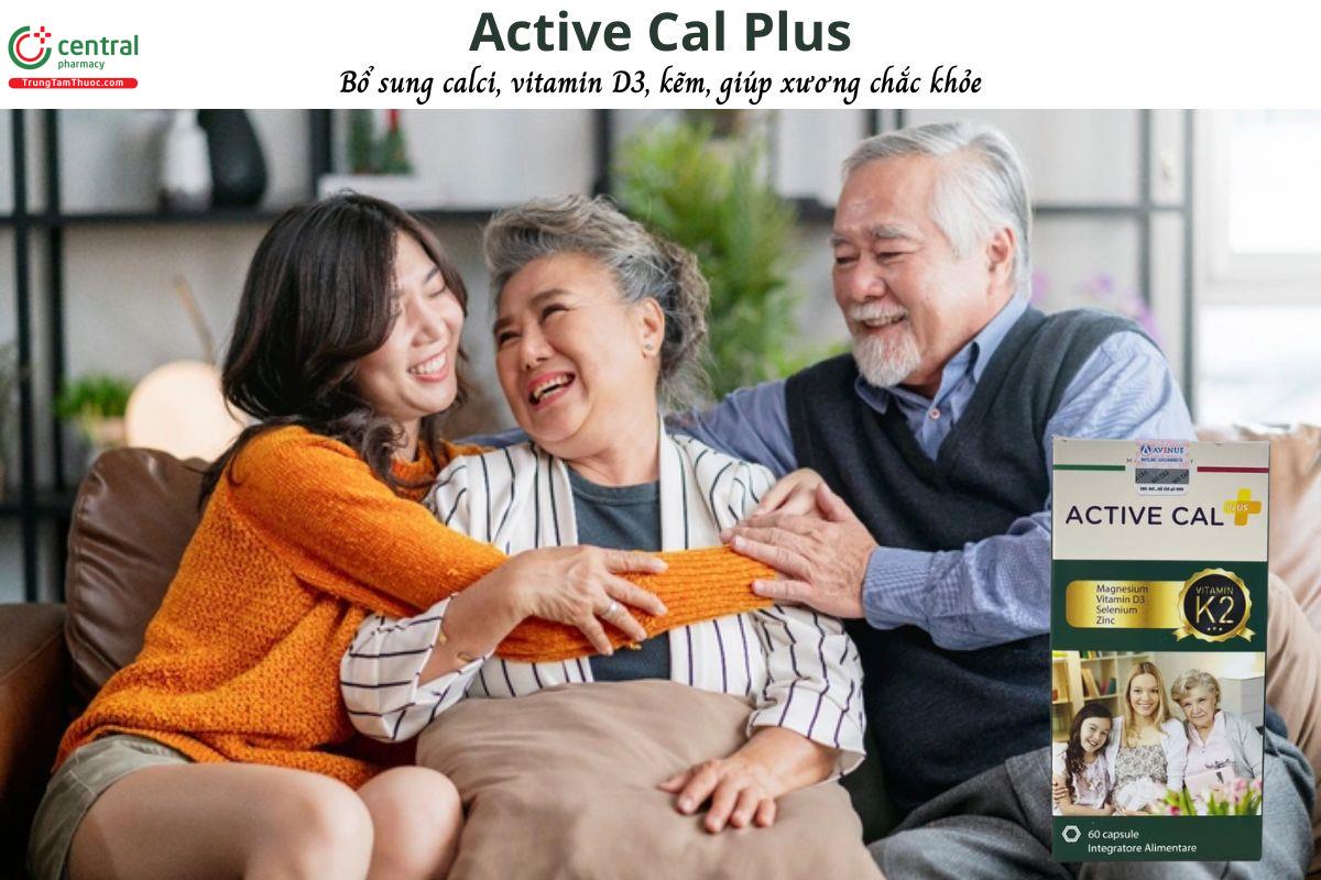 Active Cal Plus - Giúp xương chắc khỏe, ngăn ngừa loãng xương