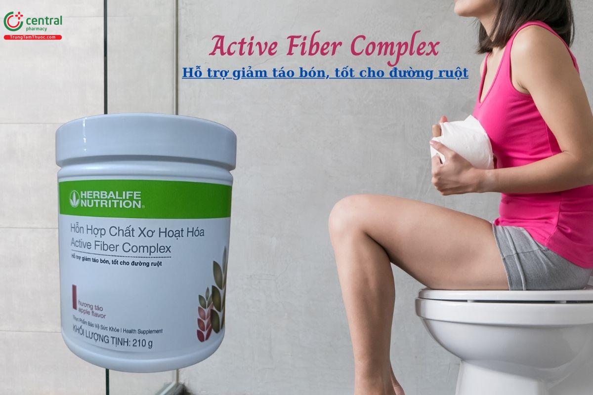 Hỗn hợp Chất xơ Hoạt hóa Active Fiber Complex giúp giảm táo bón
