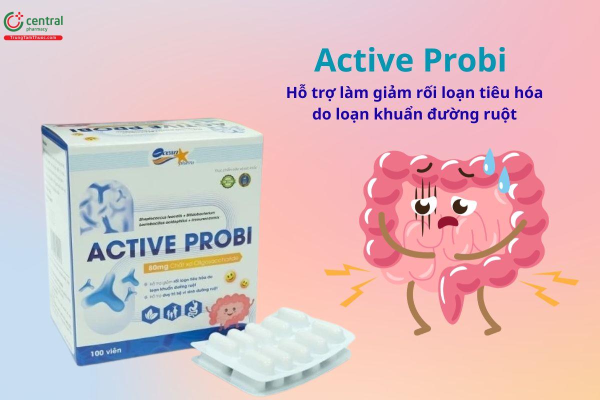 Active Probi hỗ trợ giảm rối loạn tiêu hóa, duy trì hệ vi sinh ruột