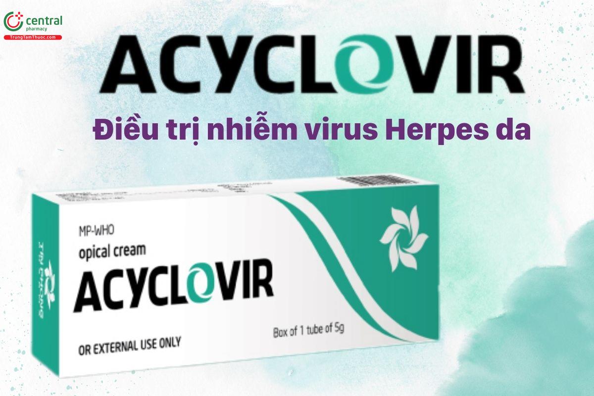 Kem bôi da Acyclovir Tín Phong