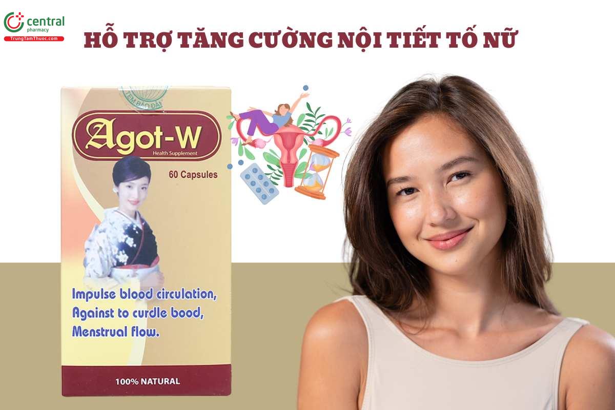 Công dụng của Viên uống Agot-W