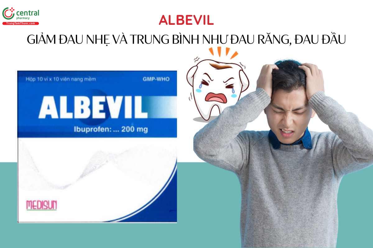 Chỉ định Thuốc Albevil