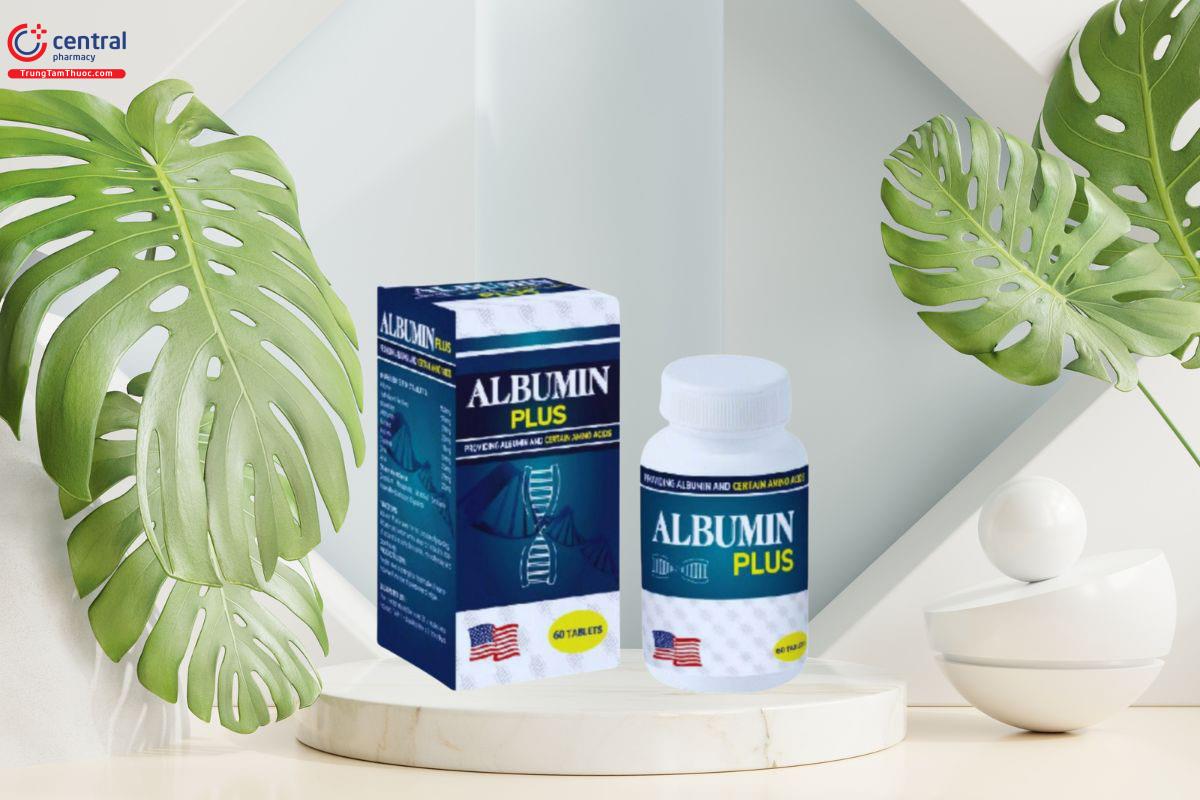 Albumin Plus 60 viên giúp tăng cường miễn dịch