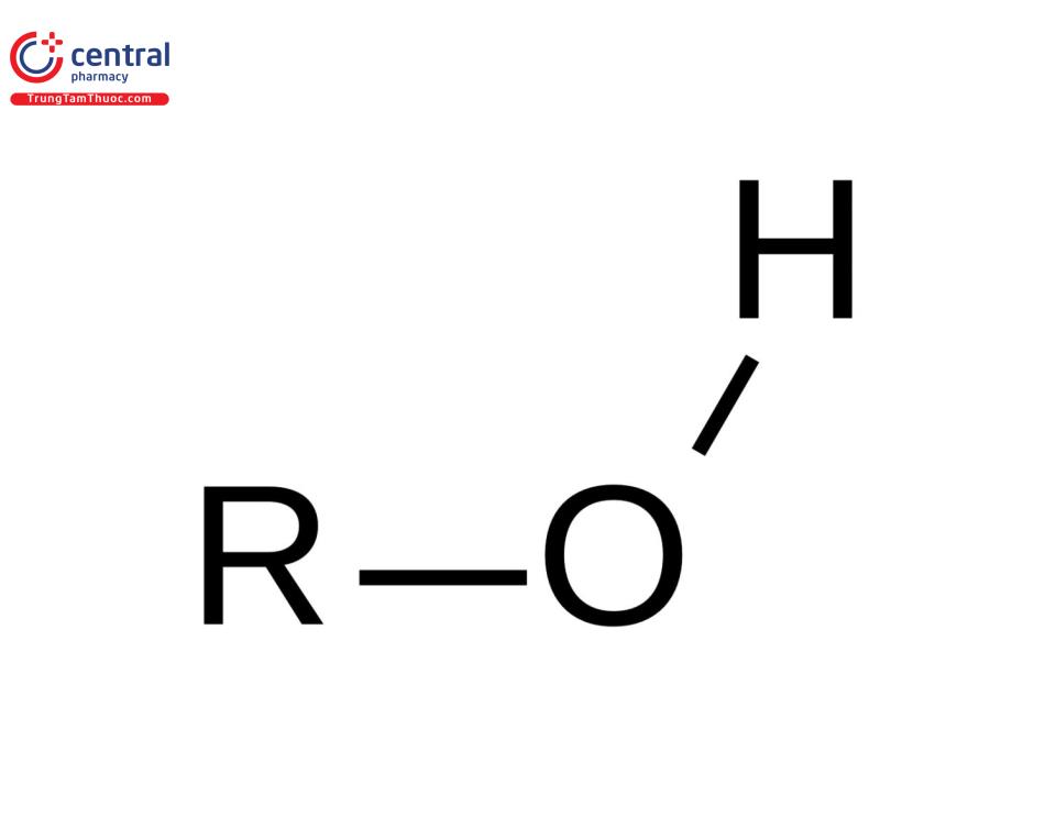 Công thức cấu tạo của Alcohol