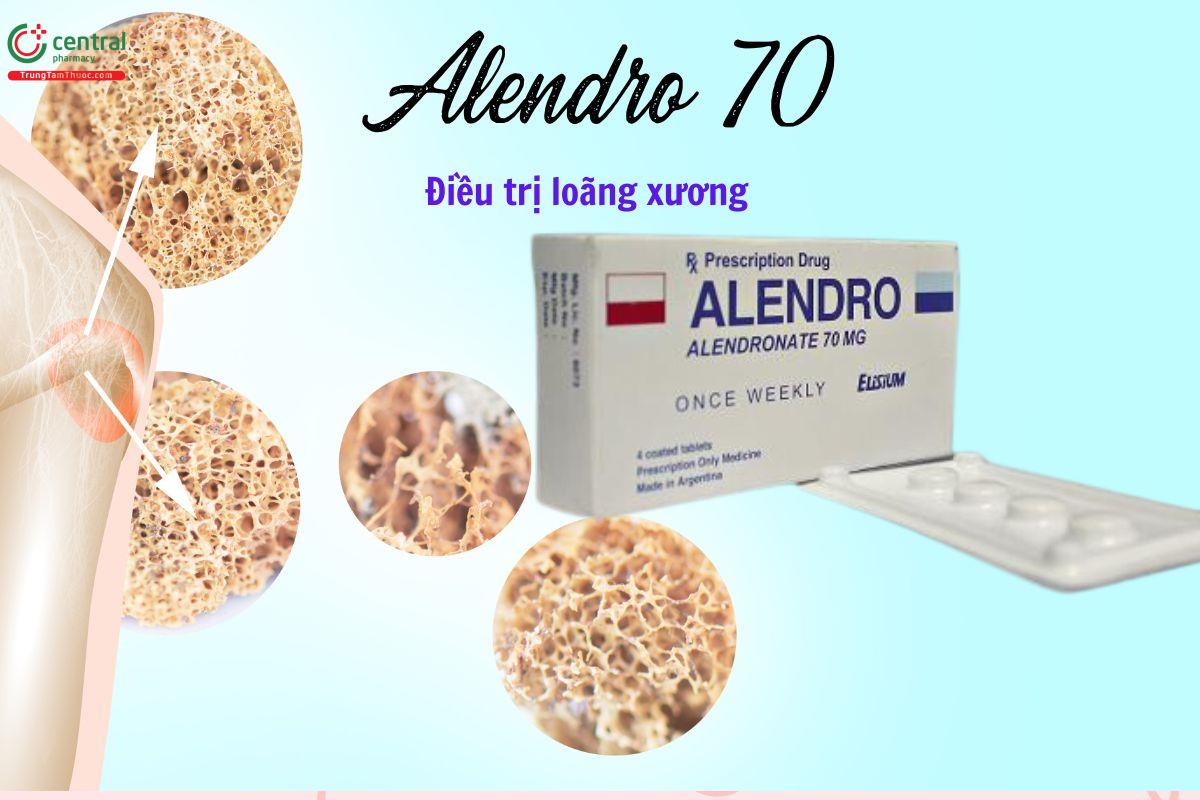 Thuốc Alendro 70 điều trị loãng xương