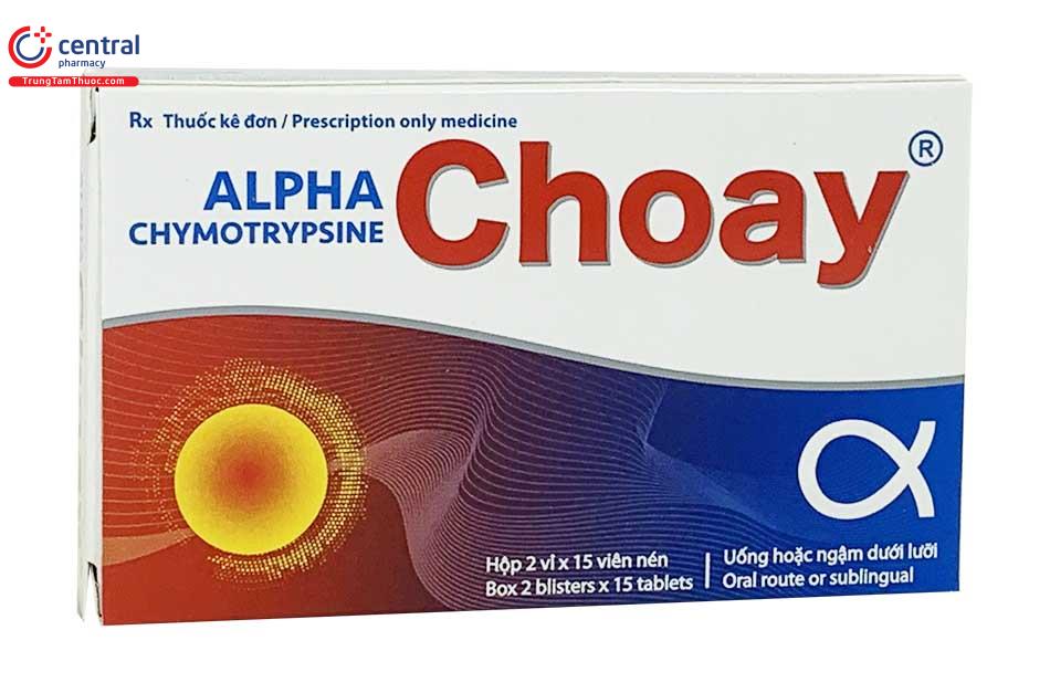 Thuốc chống viêm Alpha Choay