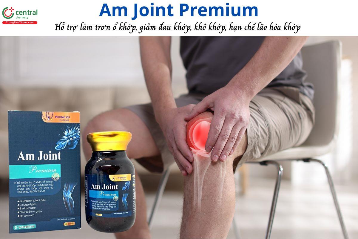 Am Joint Premium - Hỗ trợ bôi trơn ổ khớp, giảm viêm khớp, thoái hóa khớp