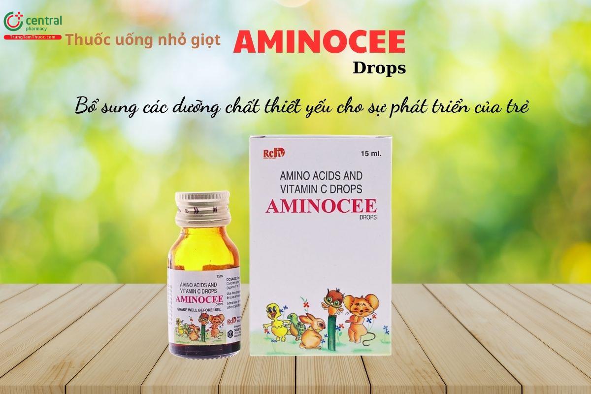 Chỉ định của thuốc uống nhỏ giọt Aminocee Drops 15ml