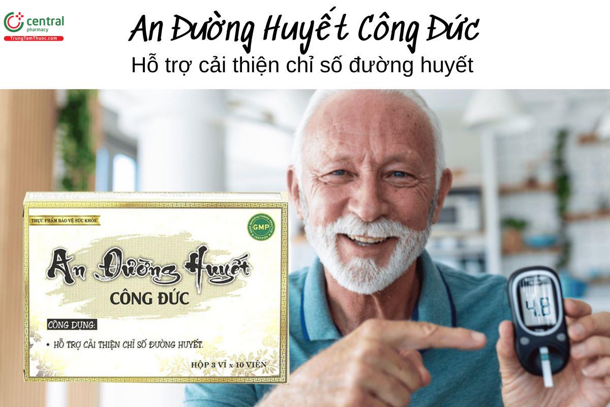 An Đường Huyết Công Đức - Hỗ trợ cải thiện chỉ số đường huyết