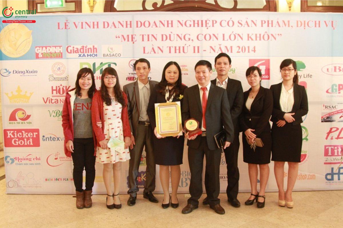 An Hưng Pharma đạt được nhiều giải thưởng uy tín tại Việt Nam