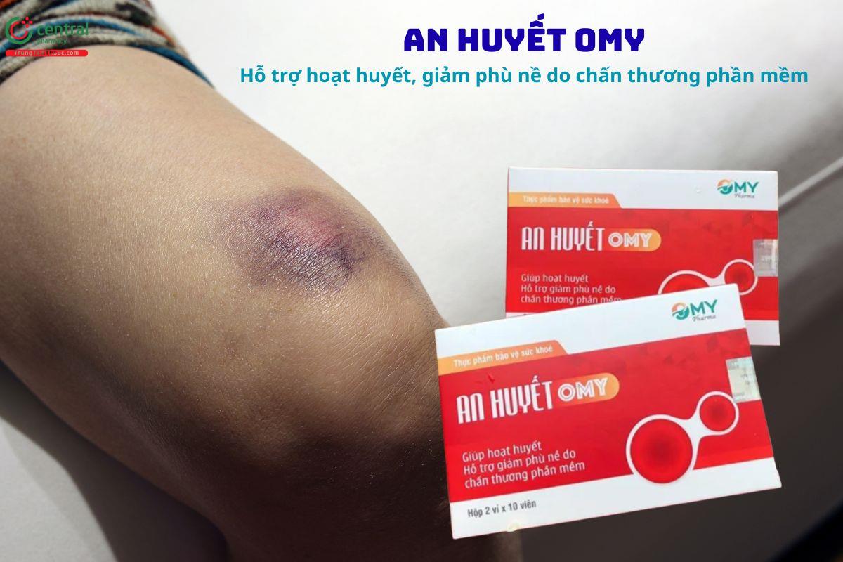 An Huyết Omy hỗ trợ hoạt huyết, giảm phù nề do chấn thương phần mềm