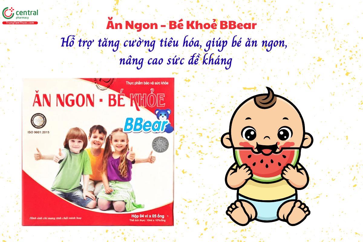 Ăn Ngon - Bé Khoẻ BBear giúp ăn ngon miệng, tăng sức đề kháng