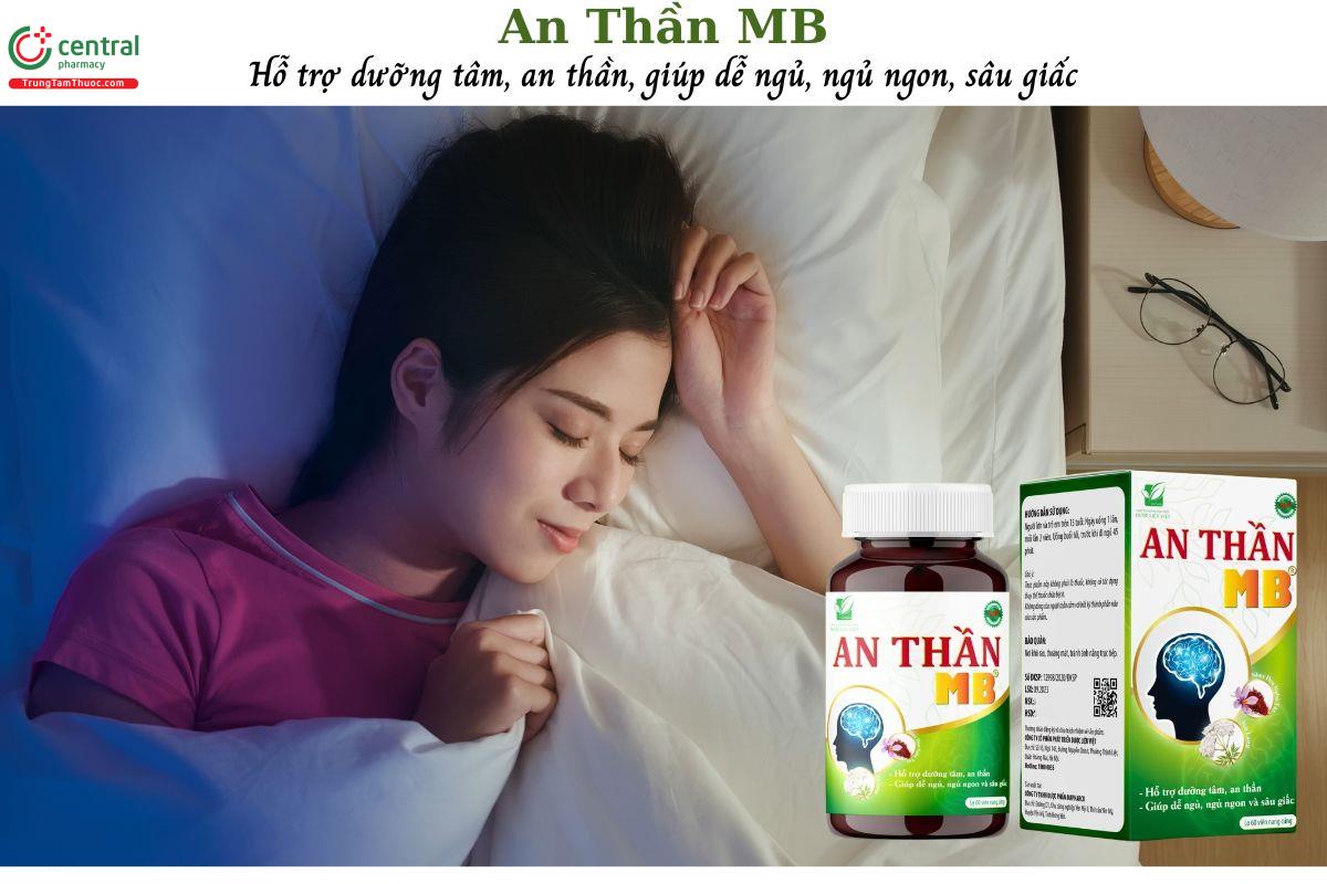 An Thần MB - Hỗ trợ dưỡng tâm, an thần, giúp ngủ ngon, sâu giấc