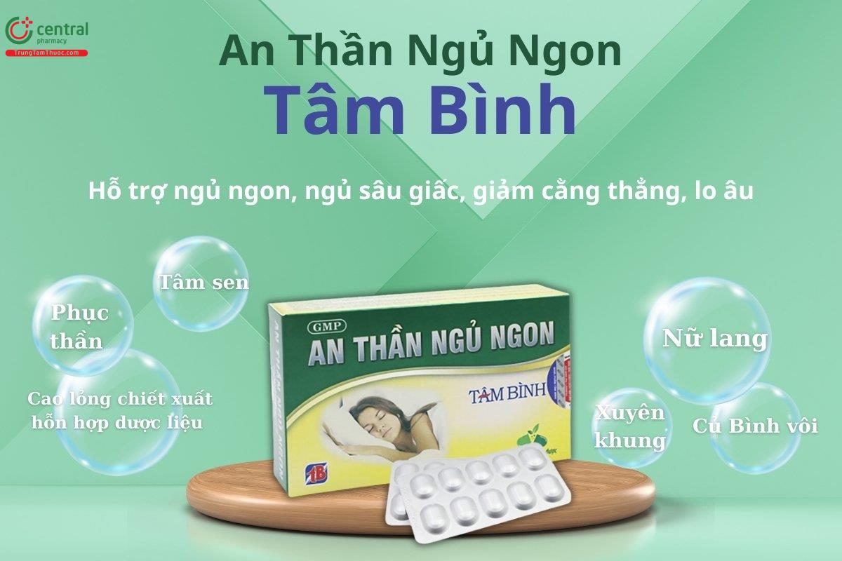 An thần ngủ ngon Tâm Bình