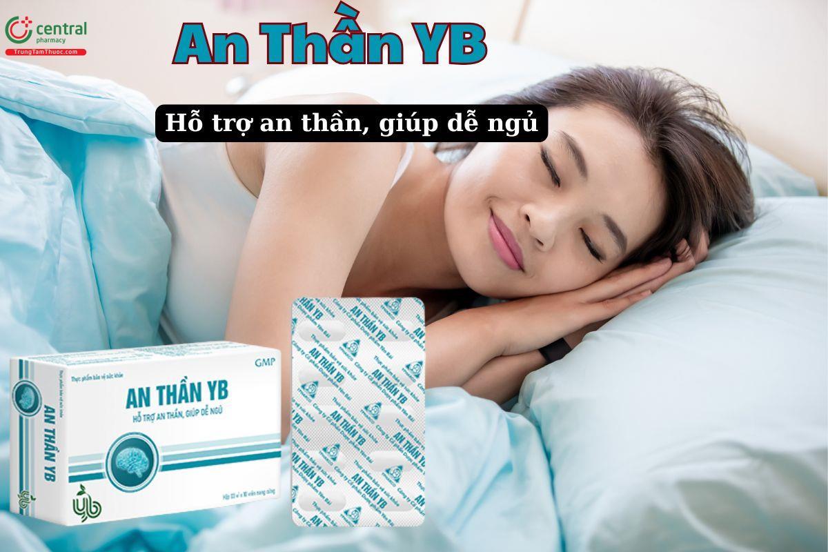 Viên uống An Thần YB giúp an thần, dễ ngủ