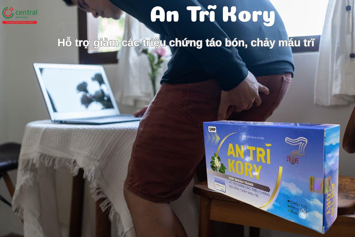 Viên uống An Trĩ Kory giúp giảm khó chịu do bệnh trĩ gây ra