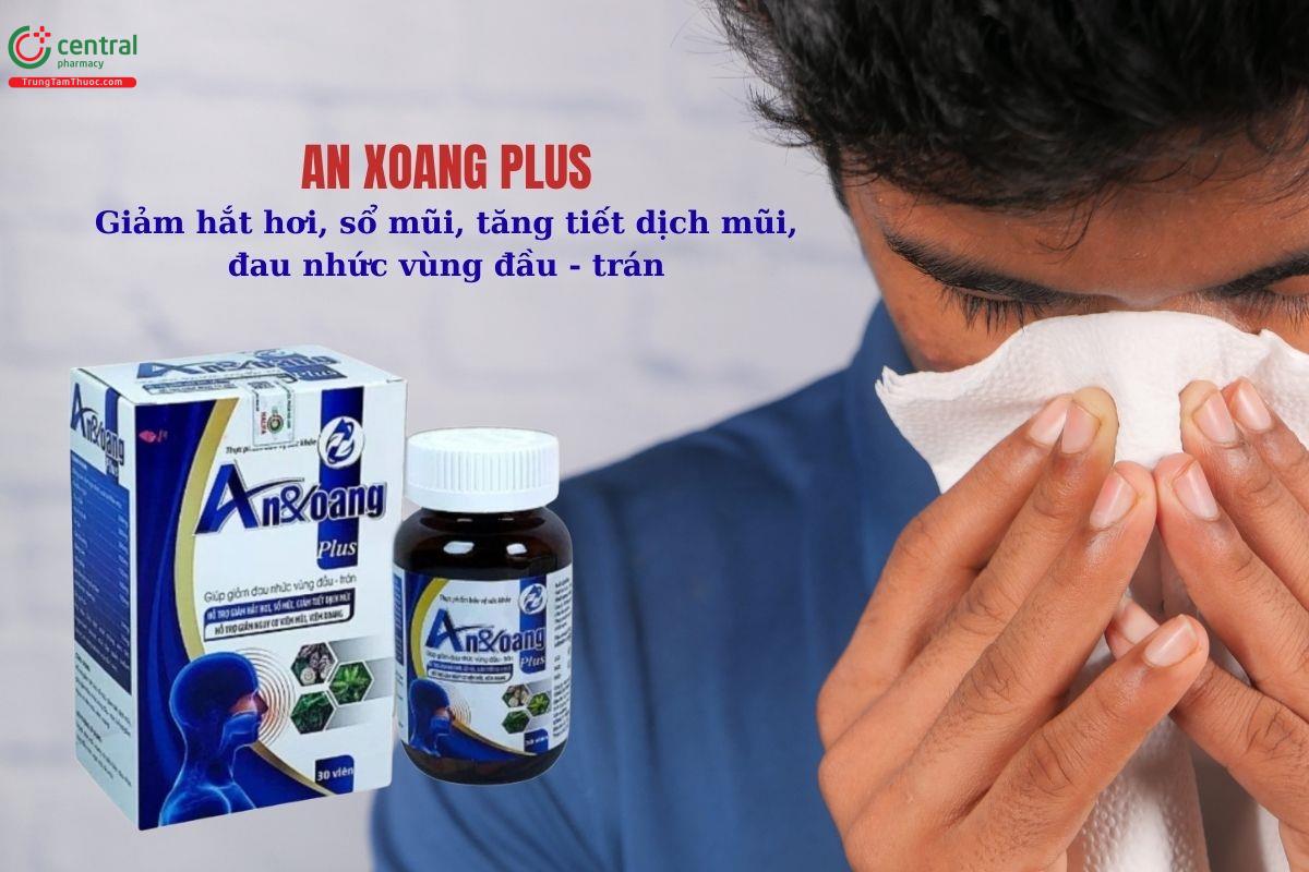 An Xoang Plus - Giảm hắt hơi, sổ mũi, tiết dịch mũi