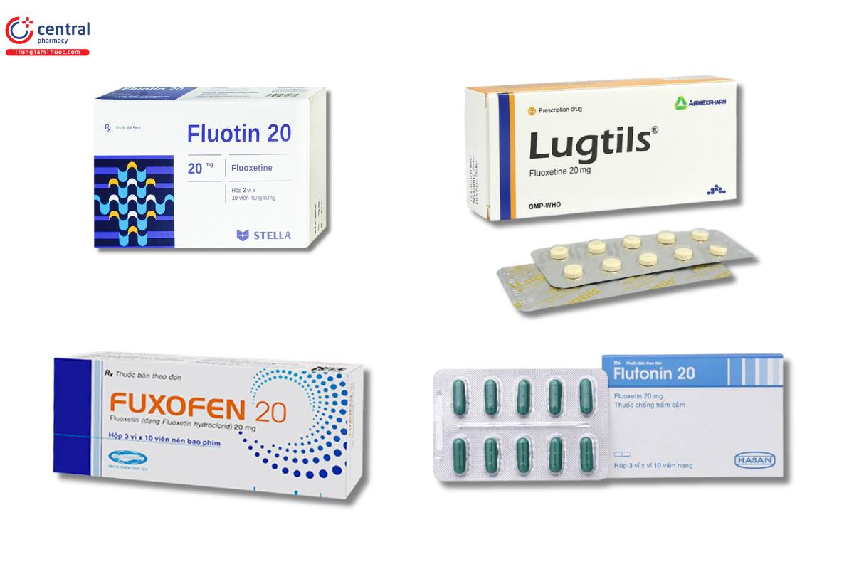 Chế phẩm chứa hoạt chất Fluoxetin