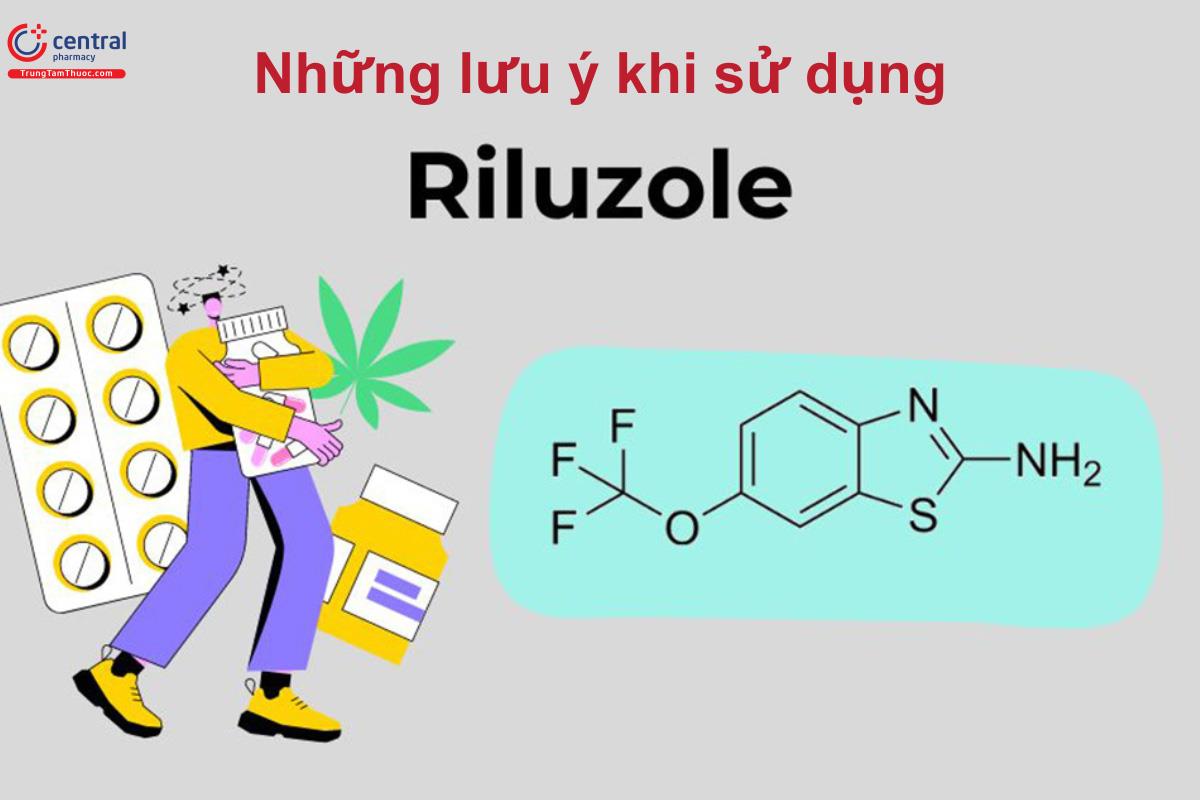 Lưu ý khi dùng Riluzole