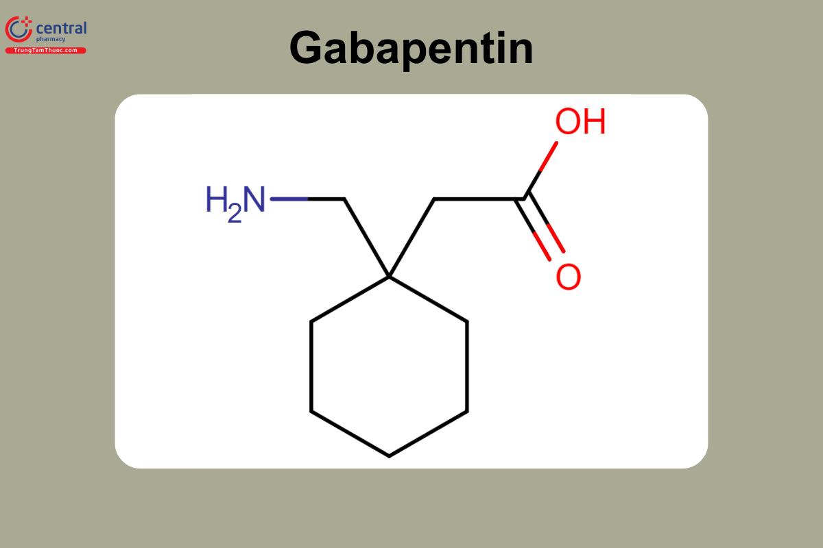 Công thức cấu tạo của Gabapentin