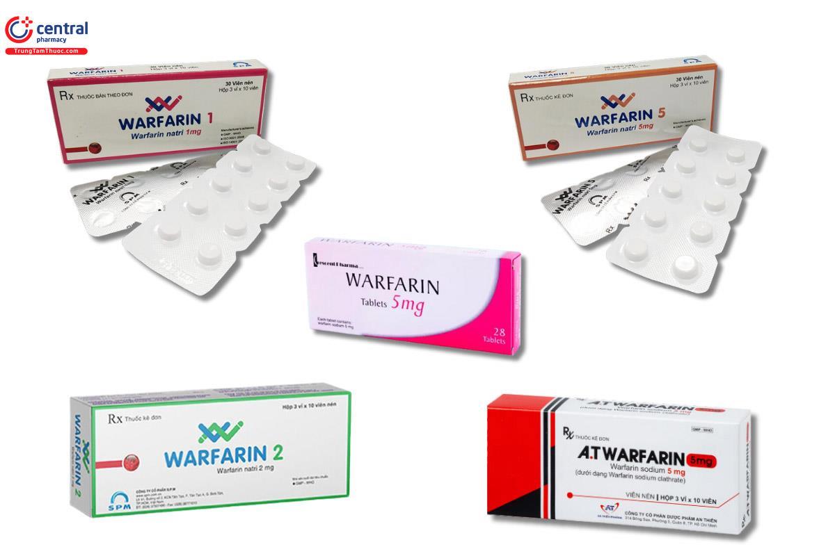 Chế phẩm có chứa Warfarin