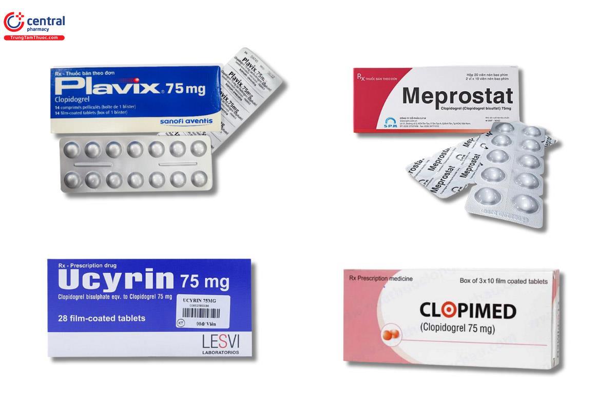 Chế phẩm có chứa Clopidogrel