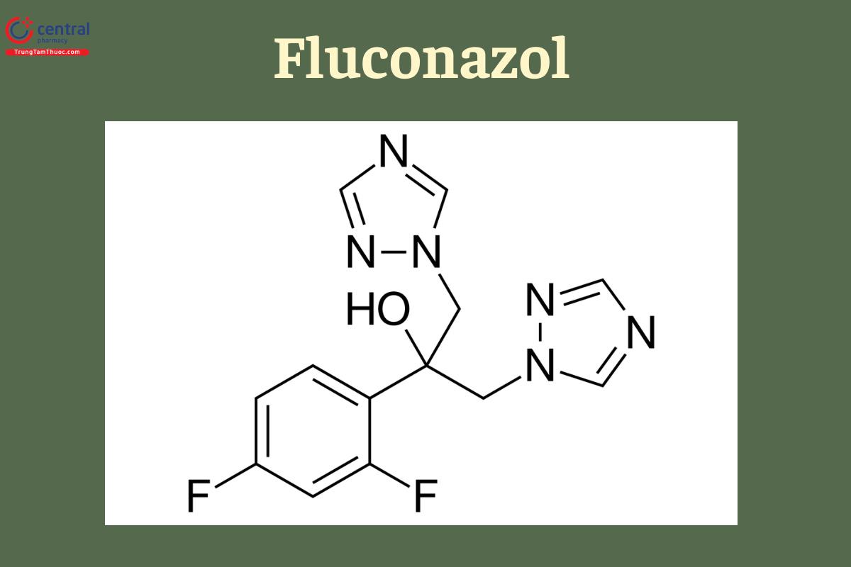 Công thức cấu tạo của Fluconazol