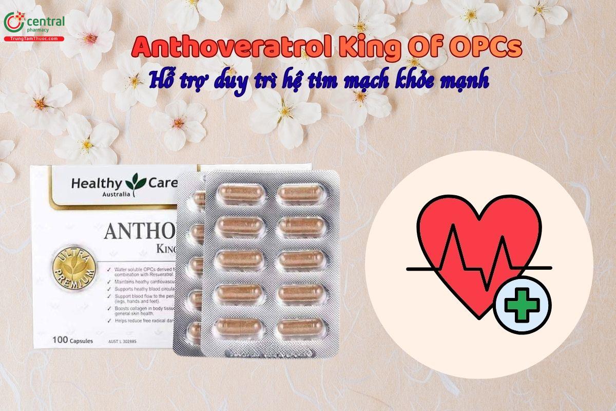 Anthoveratrol King Of OPCs hỗ trợ tăng cường sức khoẻ tim mạch