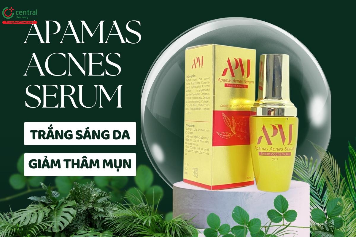 Apamas Acnes Serum 30ml - Dưỡng da, làm sáng da và giảm mụn hiệu quả