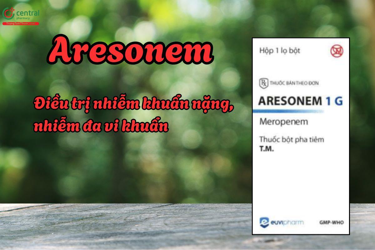 Thuốc Aresonem 1g