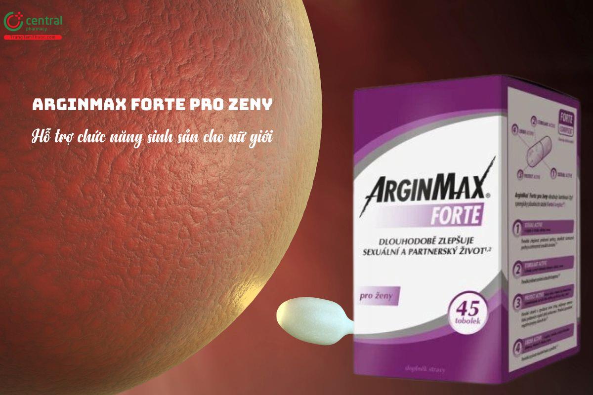 Viên uống Arginmax Forte pro Zeny - Hỗ trợ chức năng sinh sản cho nữ giới