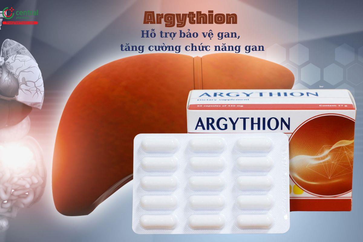 Thuốc Argythion hỗ trợ bảo vệ gan, tăng chức năng gan