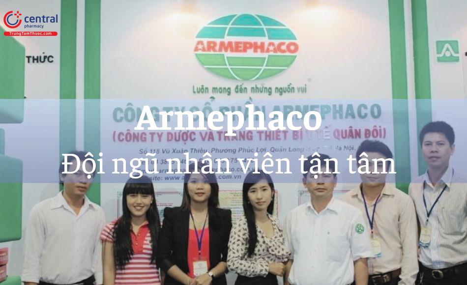 Armephaco với đội ngũ nhân viên chuyên nghiệp