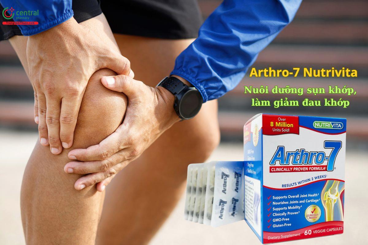 Arthro-7 Nutrivita - Nuôi dưỡng sụn khớp, làm giảm đau khớp