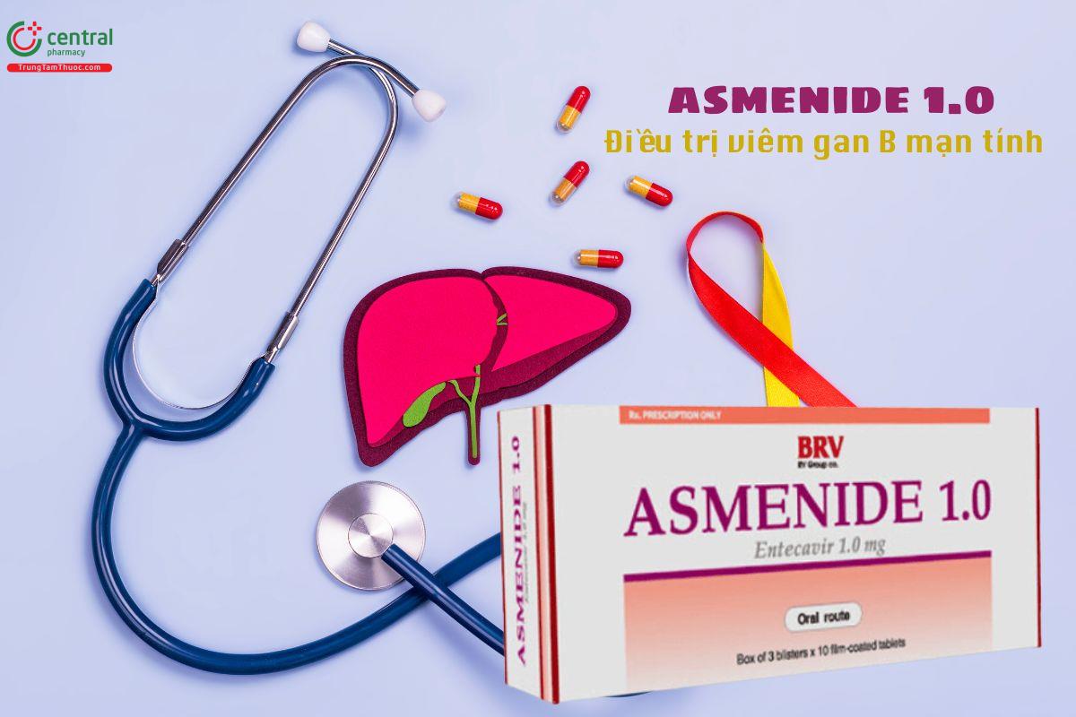 Thuốc Asmenide 1.0 điều trị viêm gan B cho người lớn và trẻ em