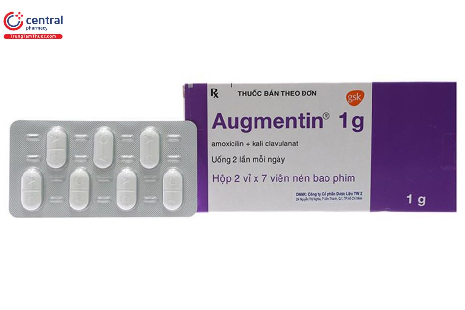 Hình ảnh Augmentin 1g của GLAXOSMITHKLINE