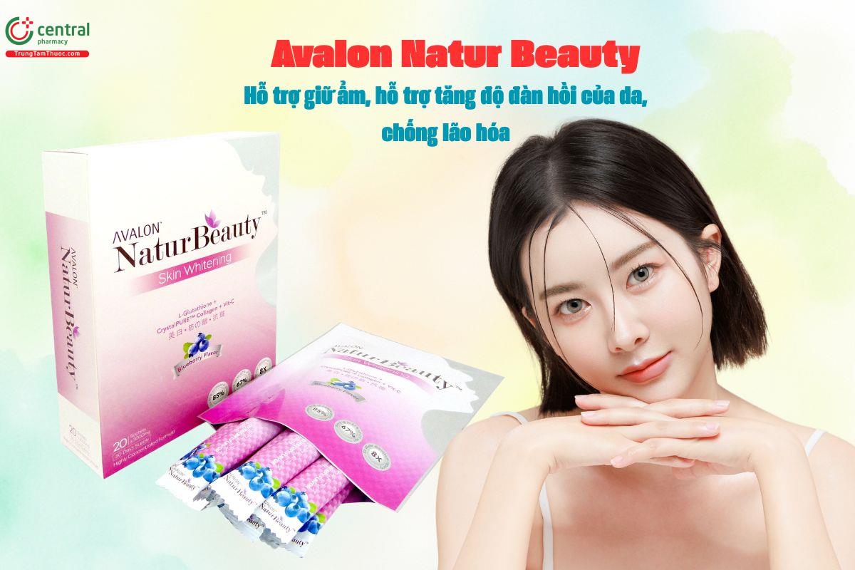 Avalon Natur Beauty giúp giữ ẩm, tăng độ đàn hồi, chống lão hóa da