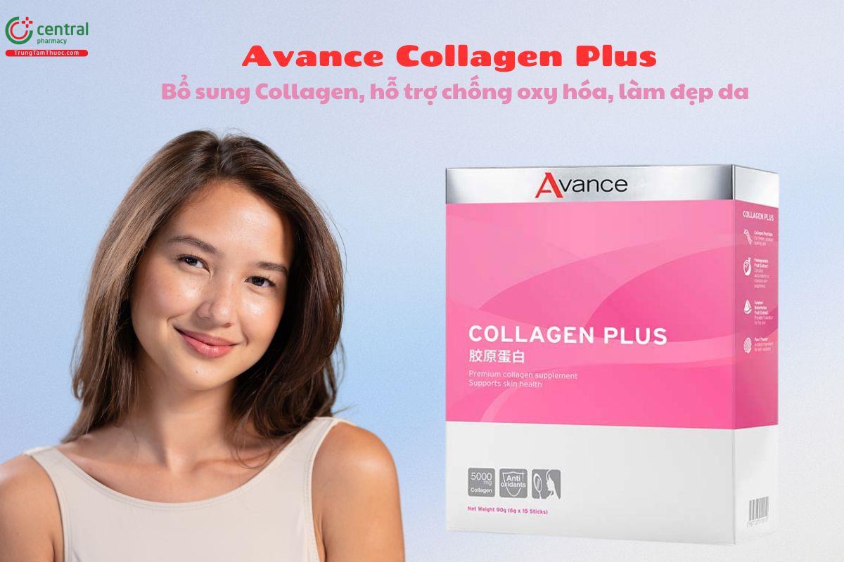 Avance Collagen Plus bổ sung Collagen, giúp đẹp da, chống lão hóa