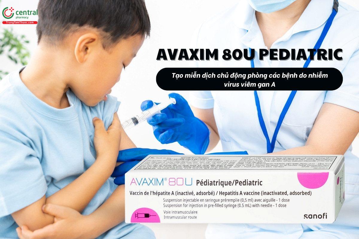 Chỉ định của Vắc-xin Avaxim 80U Pediatric