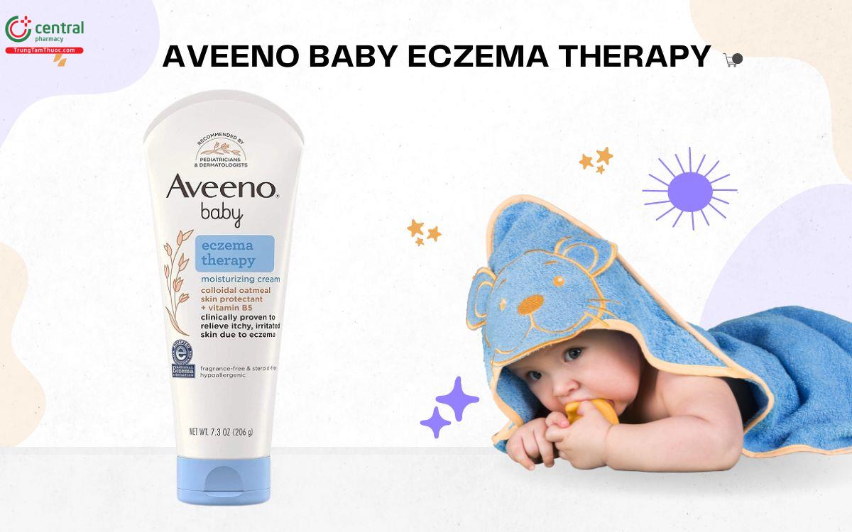  Kem Aveeno Baby Eczema Therapy trị chàm sữa mẩn ngứa