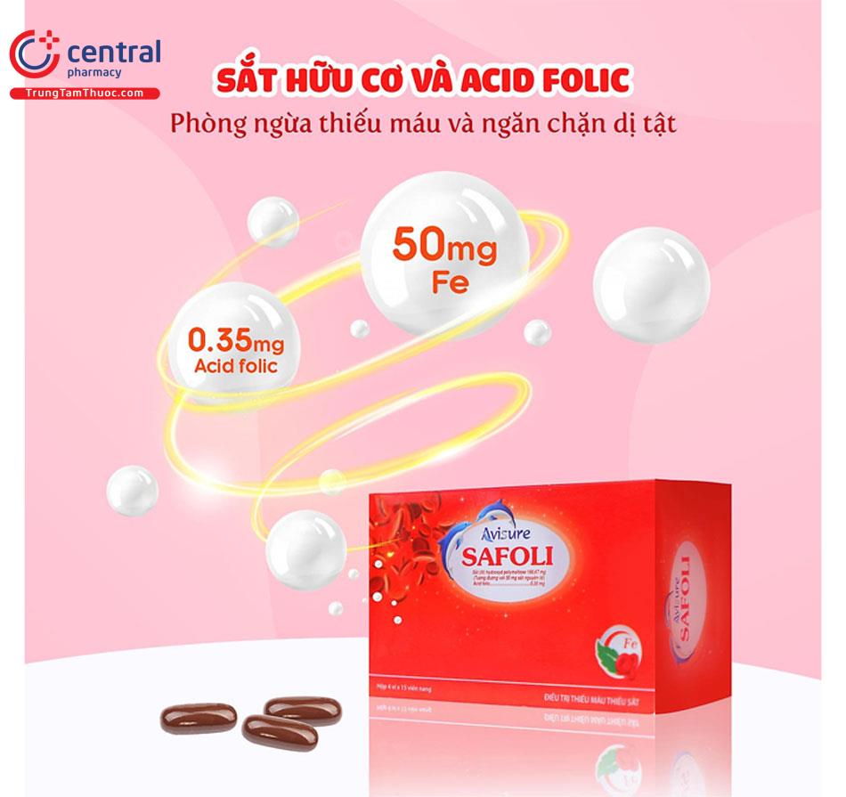 Công dụng của Avisure Safoli