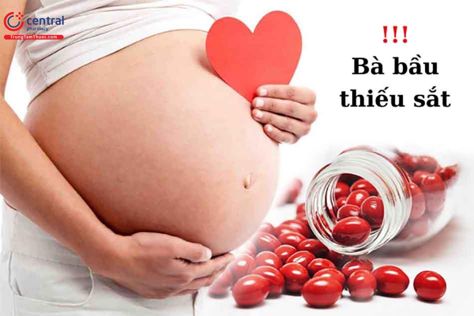 Bổ sung thêm sắt cho bà bầu để tránh thiếu máu