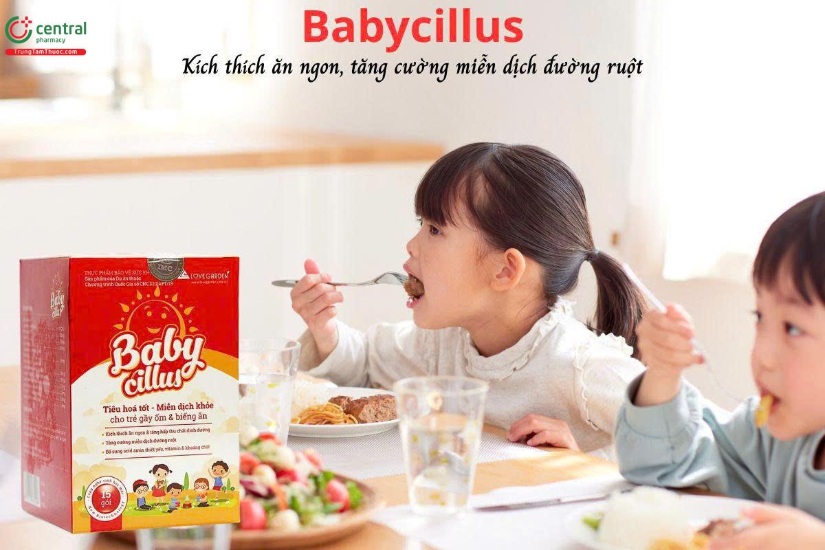 Babycillus - Giúp tiêu hoá tốt, miễn dịch khoẻ mạnh