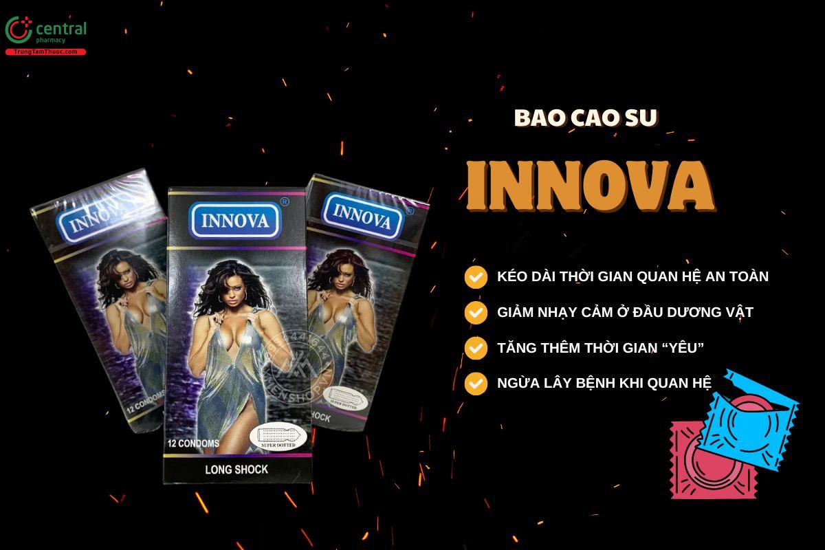 Bao cao su Innova có ưu điểm gì?